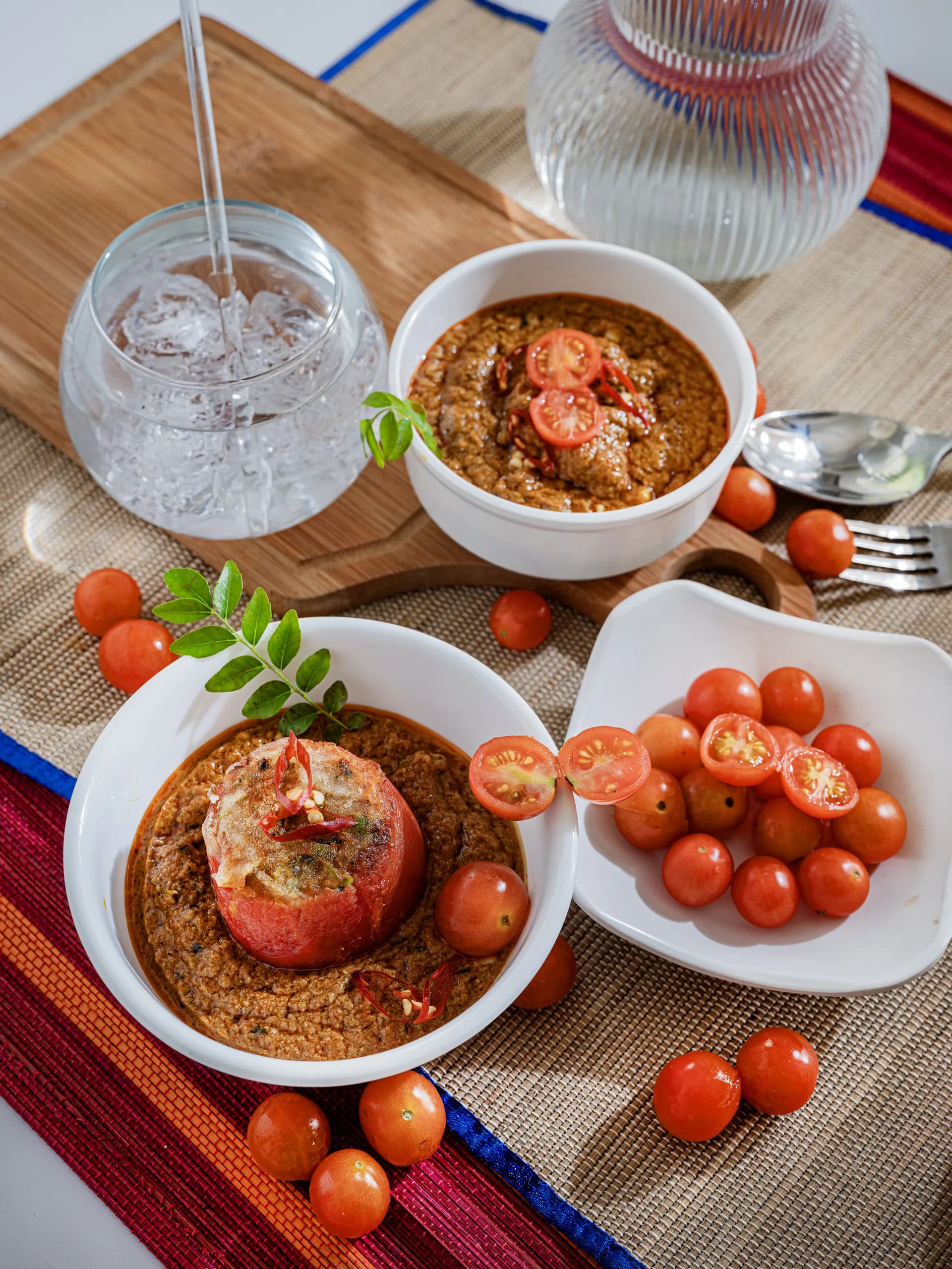 Bharwa tamatar masala